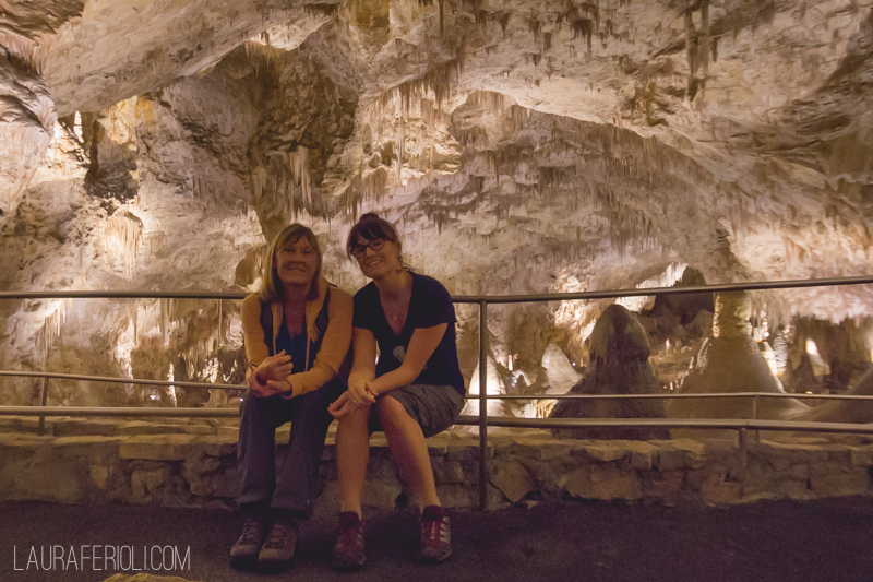 Jude and Laura at Carlsbad Caverns